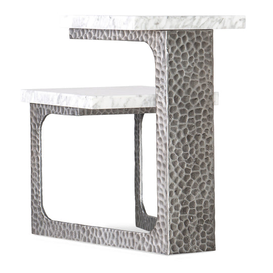 GEORGIE SILVER SIDE TABLE