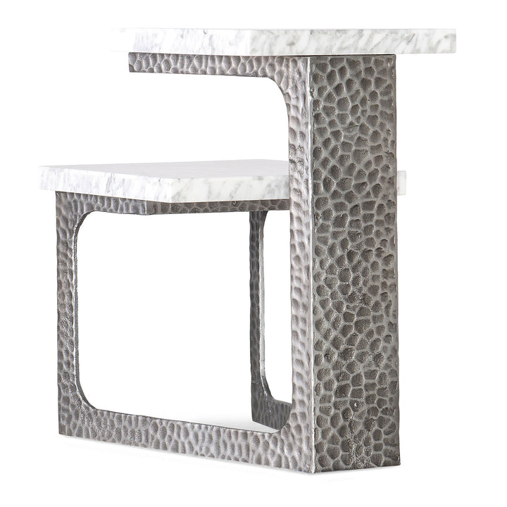 GEORGIE SILVER SIDE TABLE