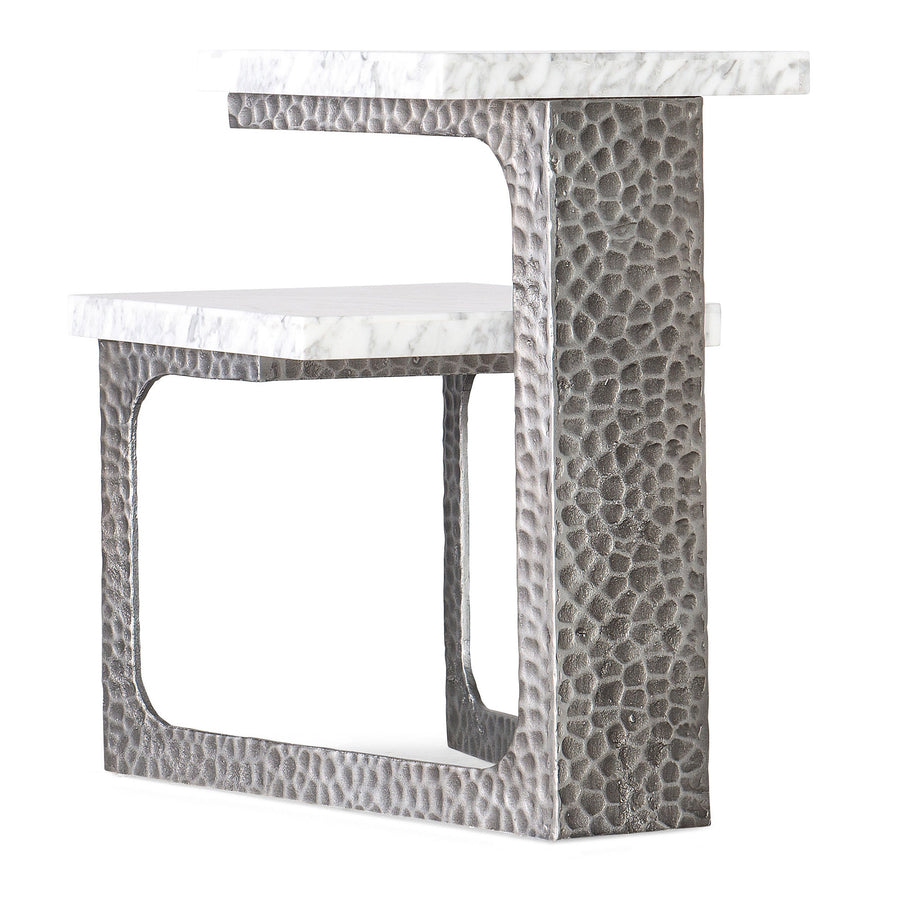 GEORGIE SILVER SIDE TABLE
