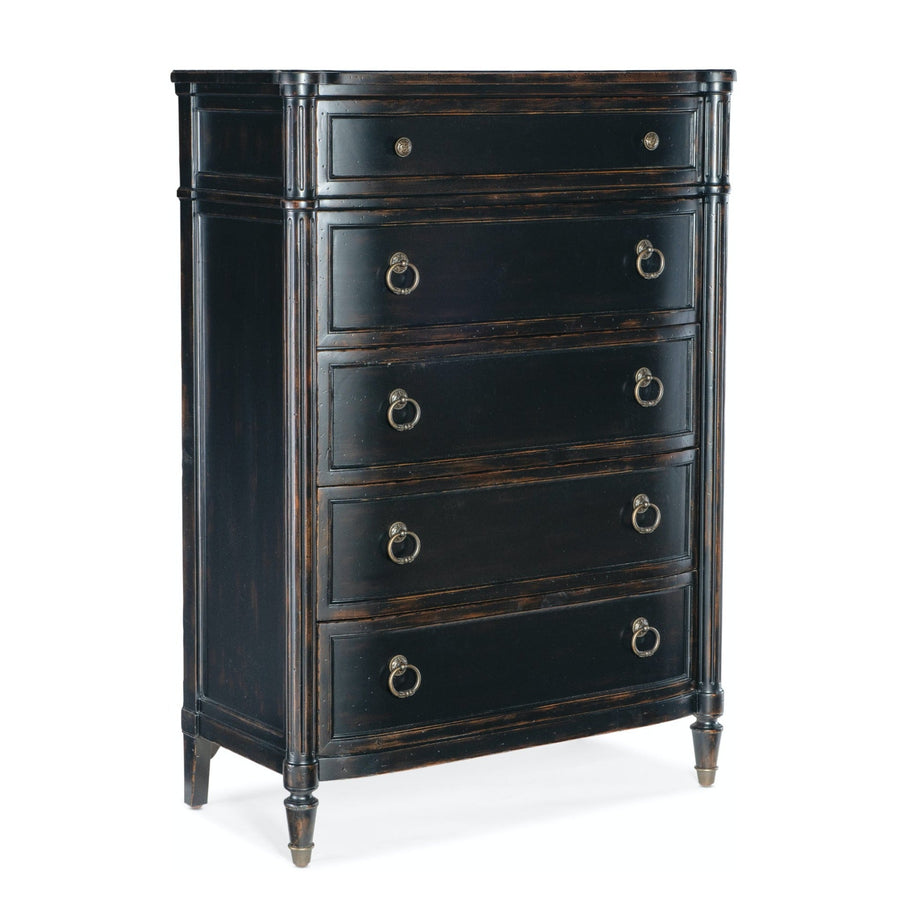 GERARD TALL CHEST: BLACK