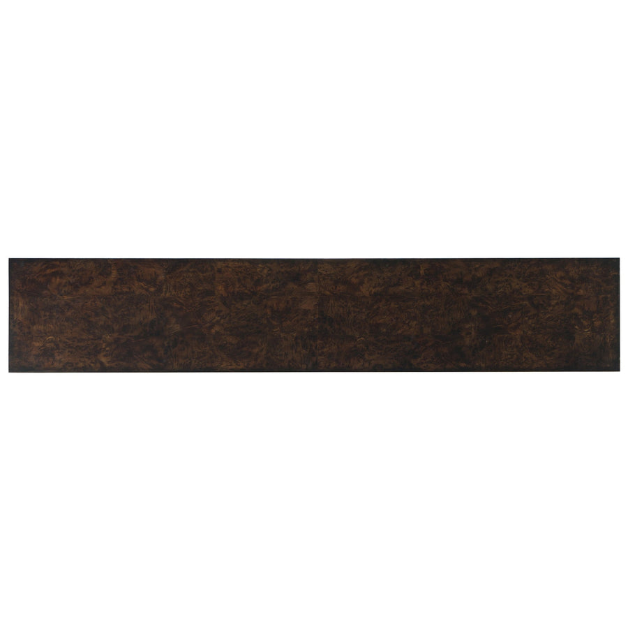 GILES DARK WOOD CONSOLE TABLE