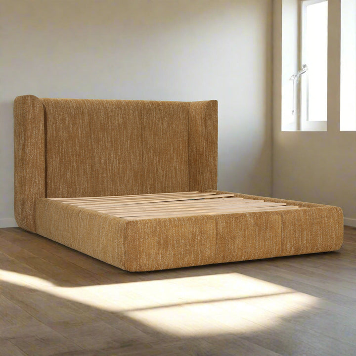 GINGER UPHOLSTERED PLATFORM BED