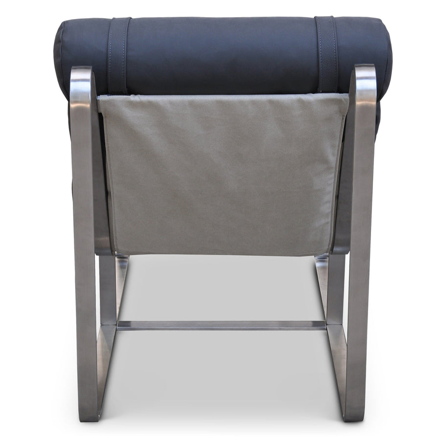 GIOVANNI SMART NUBUCK LOUNGE CHAIR