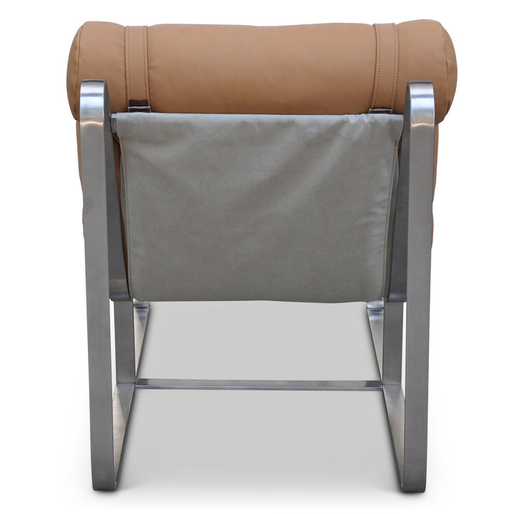 GIOVANNI SMART NUBUCK LOUNGE CHAIR