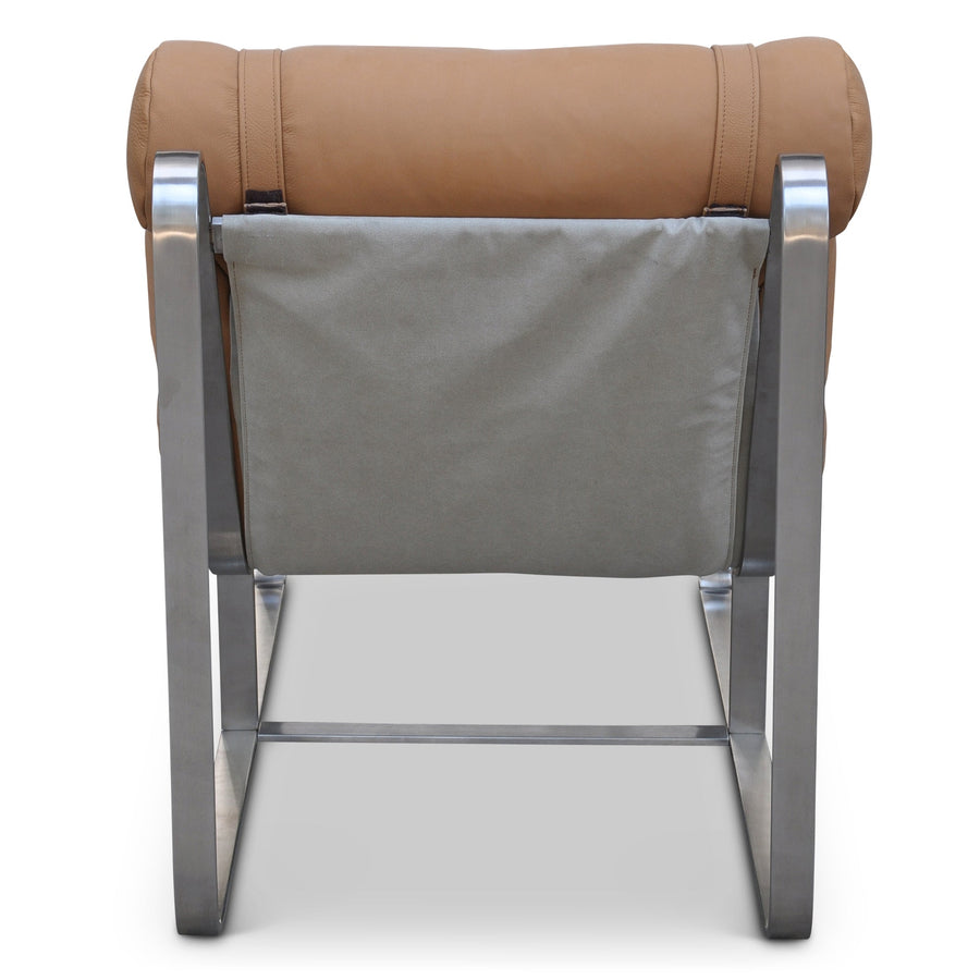 GIOVANNI SMART NUBUCK LOUNGE CHAIR
