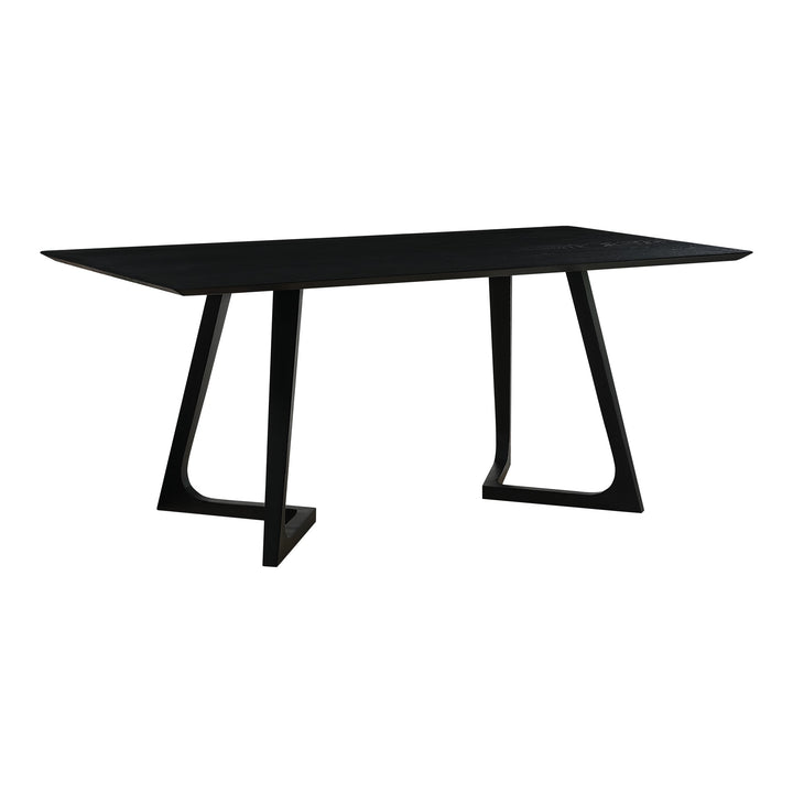 GODENZA DINING TABLE: BLACK ASH