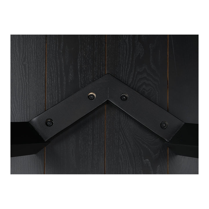 GODENZA DINING TABLE: BLACK ASH