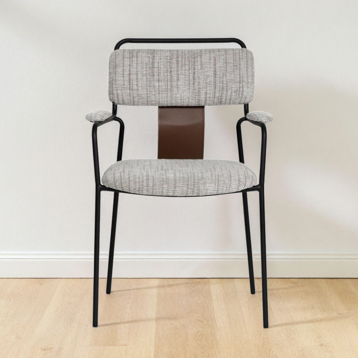COUVA GRAY TWEED DINING CHAIR | SET OF 2