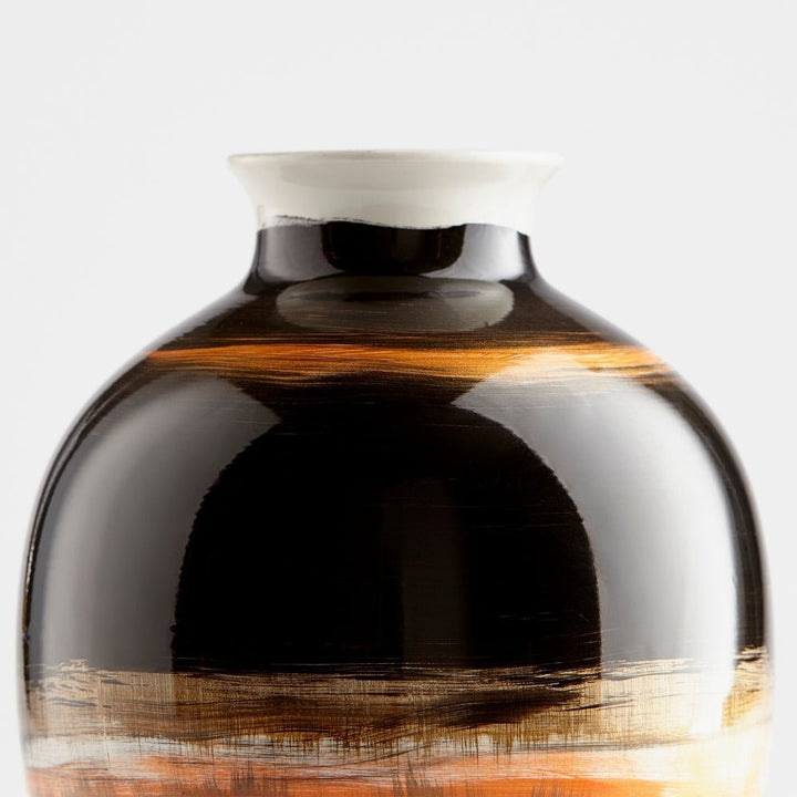 INDIAN PAINTBRUSH CERAMIC VASE