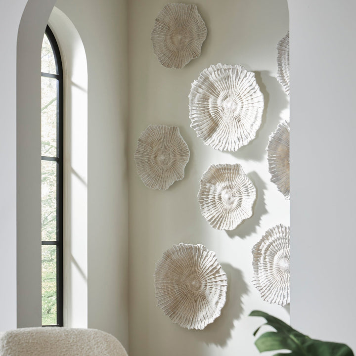 IVORY SEA CORAL WALL DECOR | SET OF 3