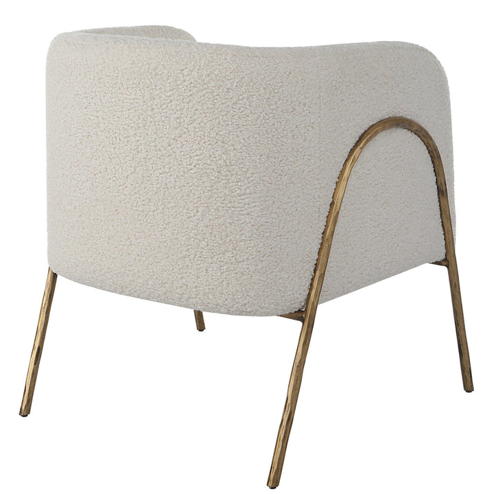 JACOBSEN CHAIR: WHITE SHEARLING