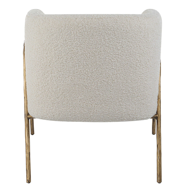 JACOBSEN CHAIR: WHITE SHEARLING