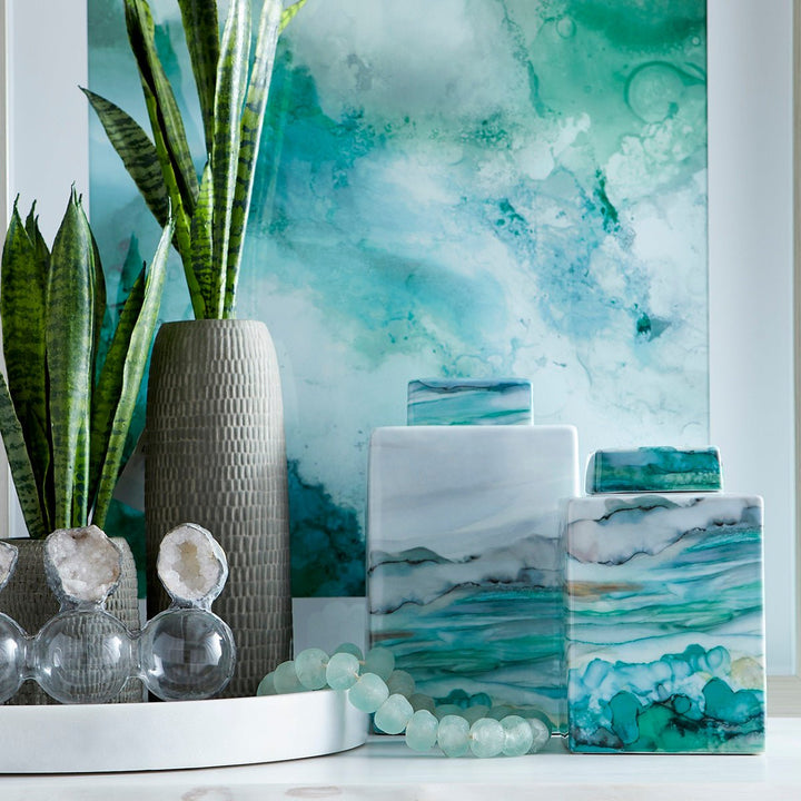 JADE WATER COLOR CONTAINERS