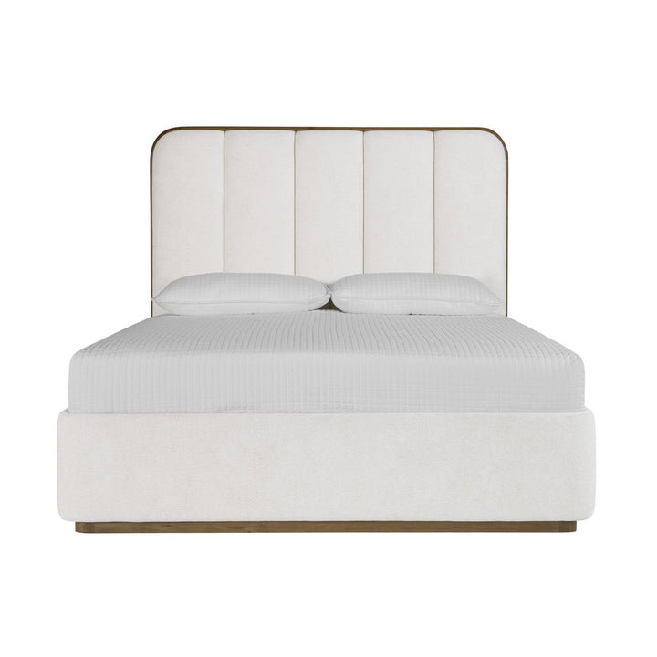JAMILLE BED - ECLIPSE WHITE - FRONT VIEW