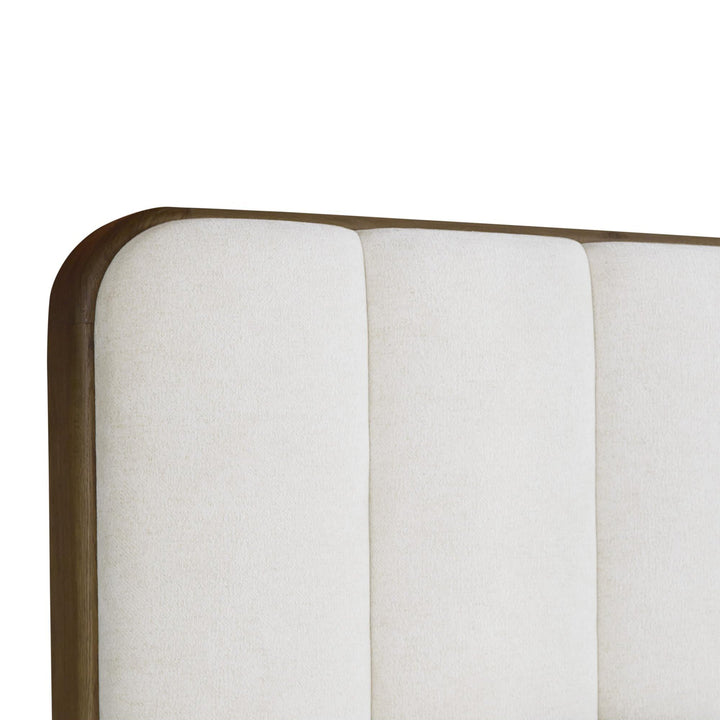 JAMILLE BED - ECLIPSE WHITE - CLOSE VIEW