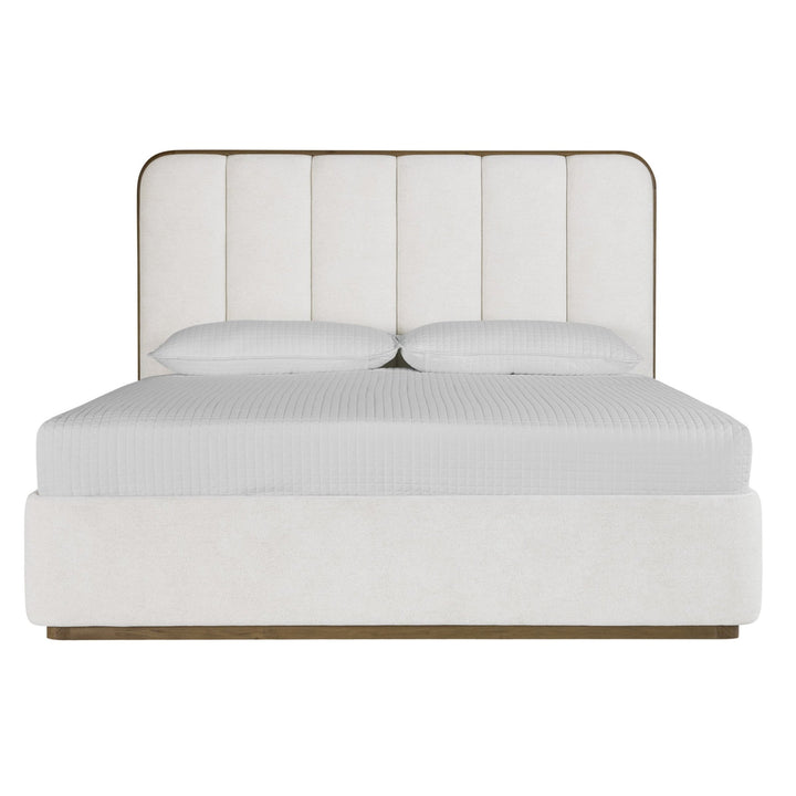 JAMILLE BED - ECLIPSE WHITE - FRONT VIEW