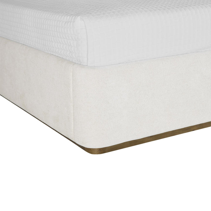 JAMILLE BED - ECLIPSE WHITE - CLOSE VIEW
