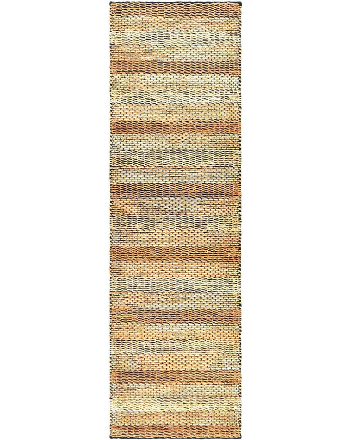 JASMINE 01 WOVEN JUTE RUG: TAN