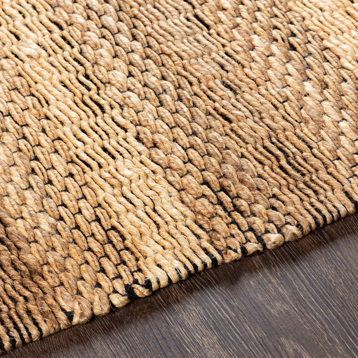 JASMINE 01 WOVEN JUTE RUG: TAN