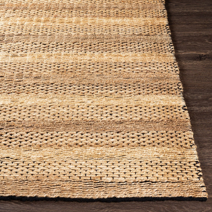 JASMINE 01 WOVEN JUTE RUG: TAN