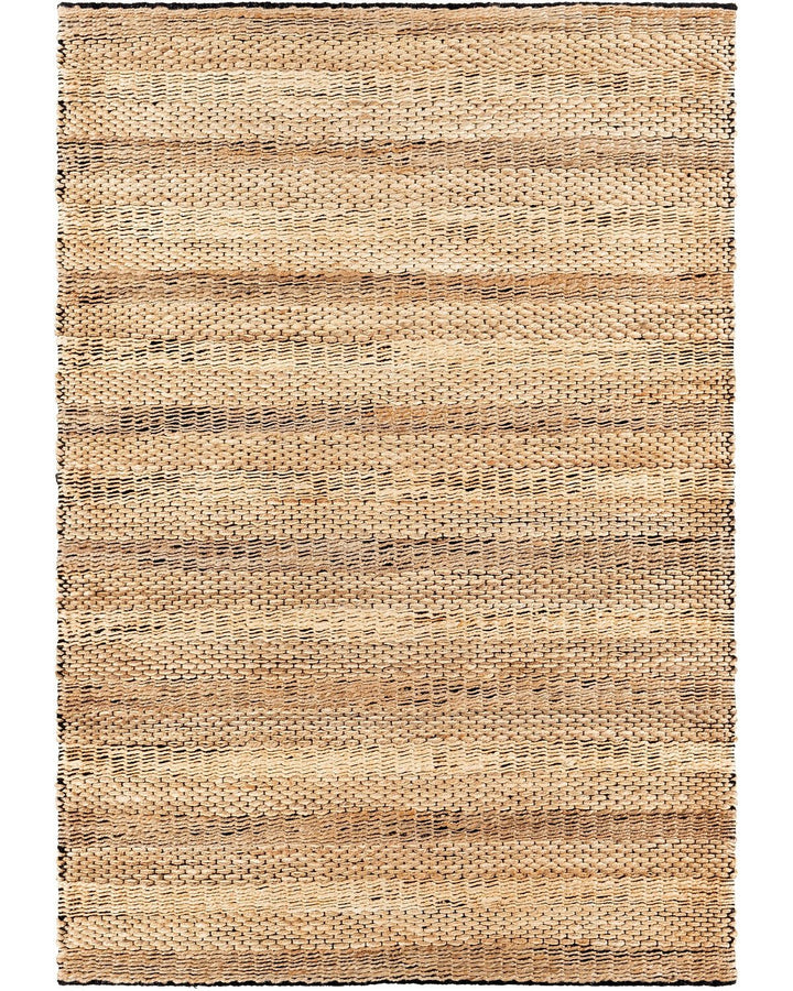 JASMINE 01 WOVEN JUTE RUG: TAN