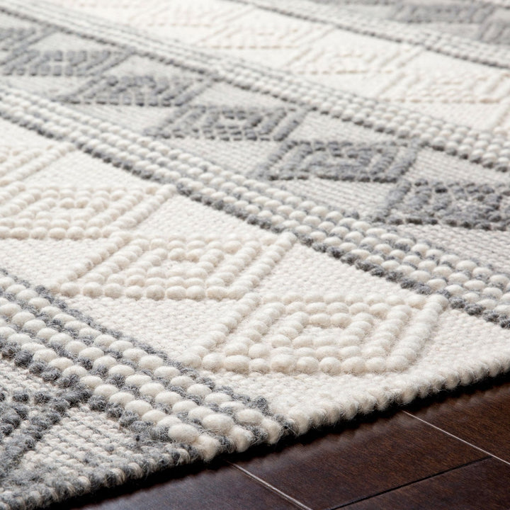 LINA TEXTURED WOOL FLAT RUG