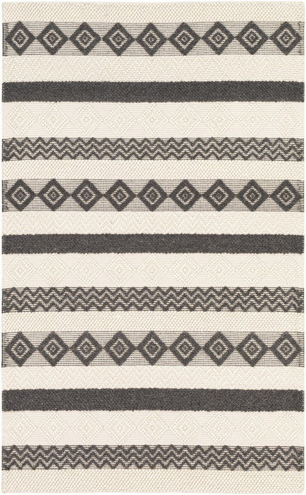 LINA TEXTURED WOOL FLAT RUG