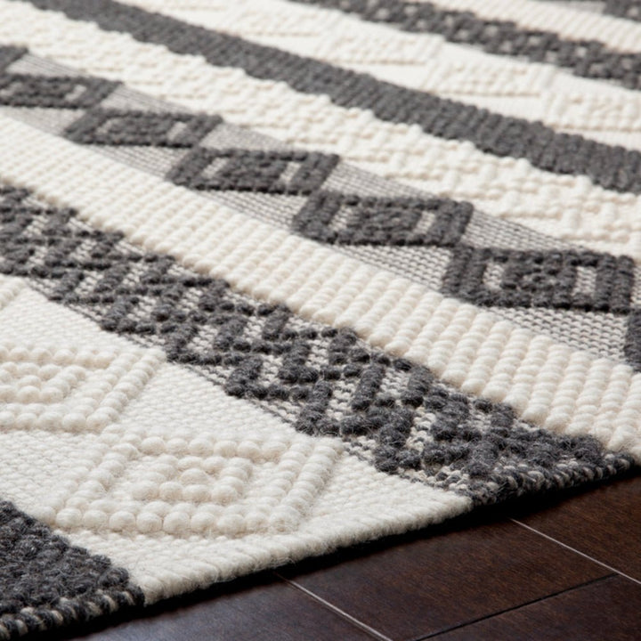LINA TEXTURED WOOL FLAT RUG