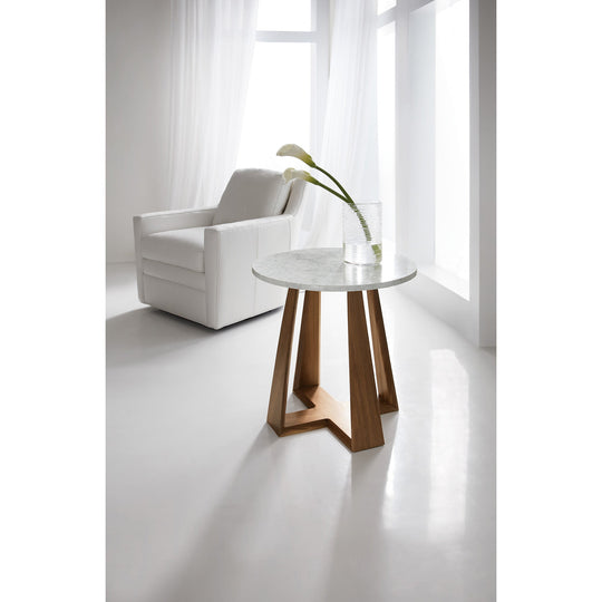 LUCA PAROTA WOOD END TABLE