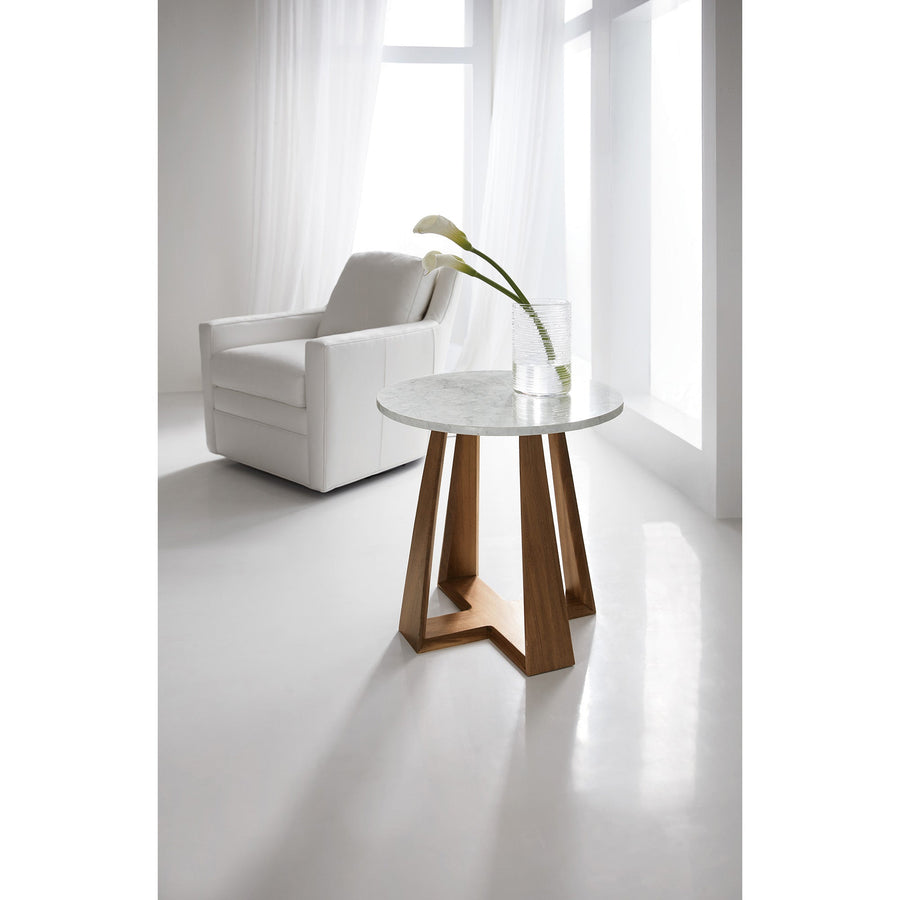 LUCA PAROTA WOOD END TABLE