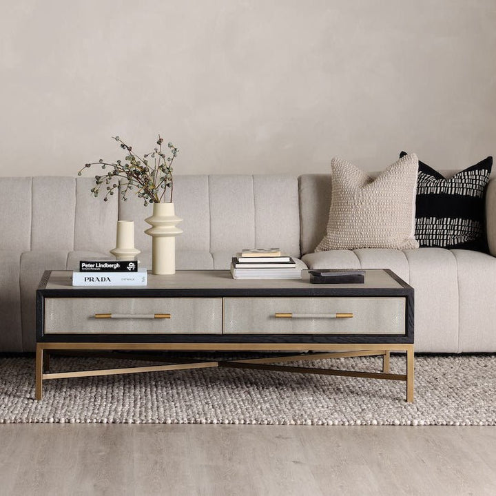 MAKO SHAGREEN COFFEE TABLE