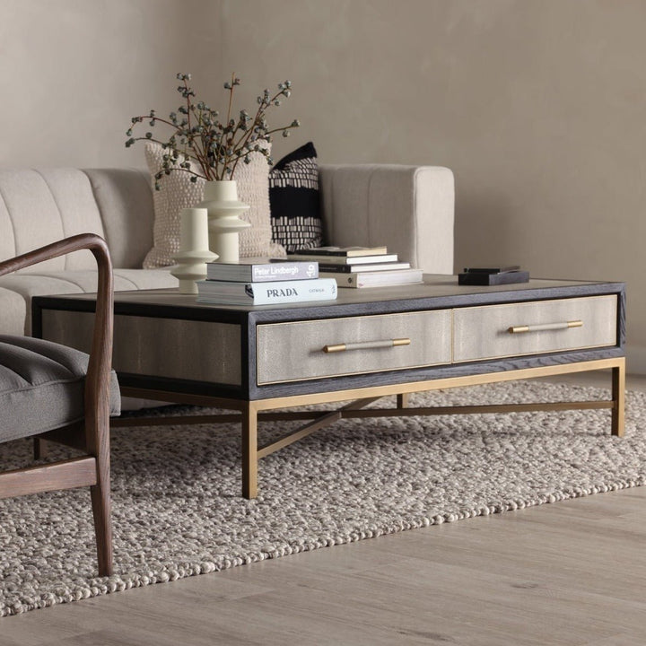 MAKO SHAGREEN COFFEE TABLE