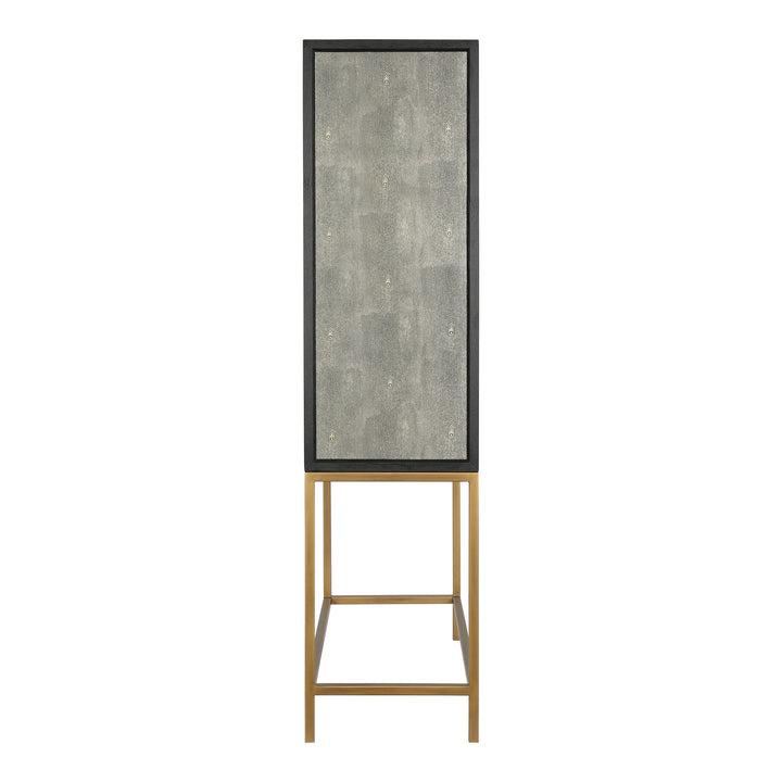 MAKO SHAGREEN TALL BAR CABINET