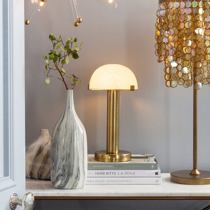 MARBLED CERAMIC VASES | SET OF 3