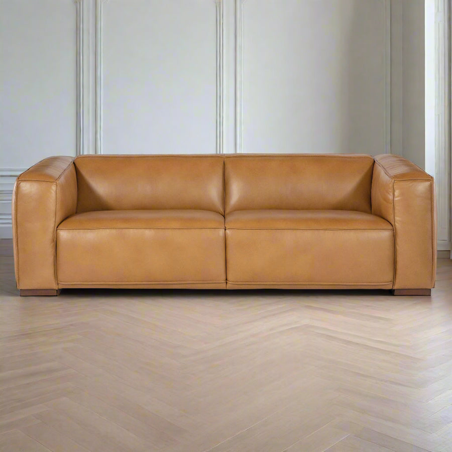 MARIA 2 - SEAT DARK WOOD FEET SOFA