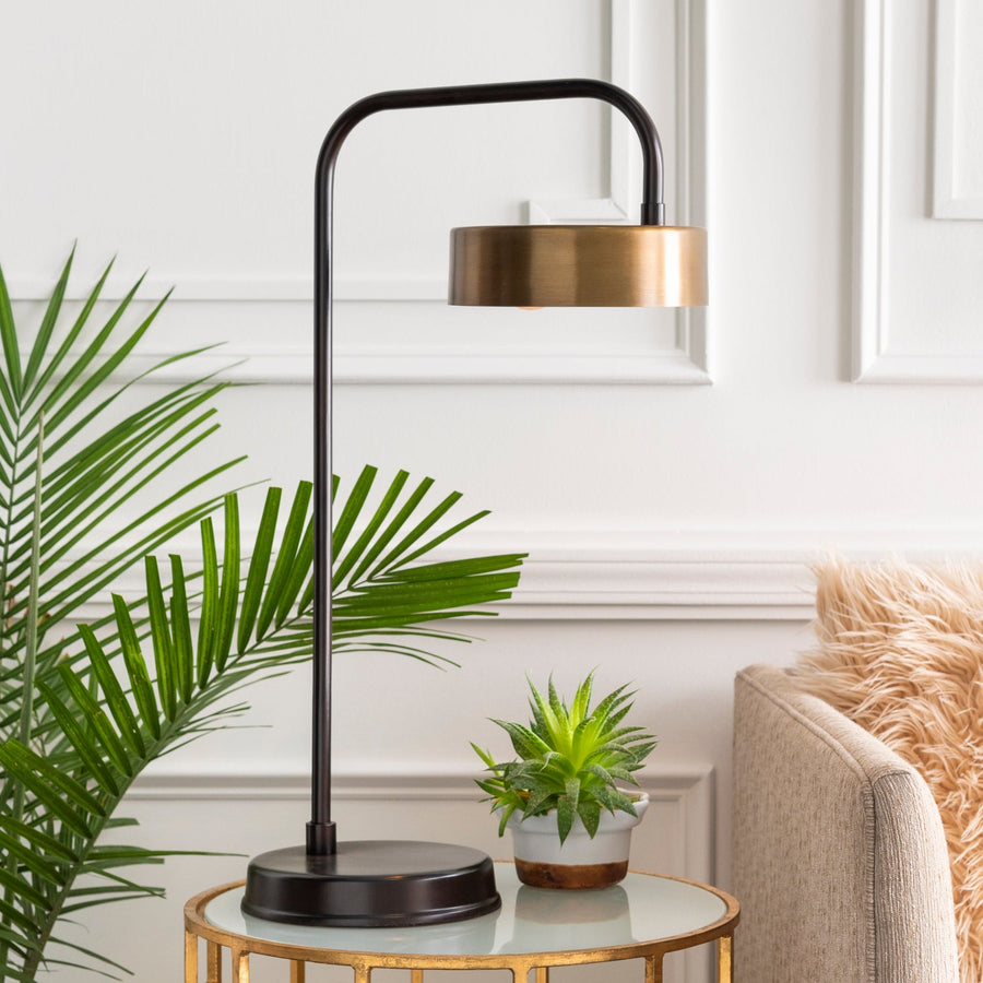 MAVERICK BRASS + BRONZE TASK LAMP