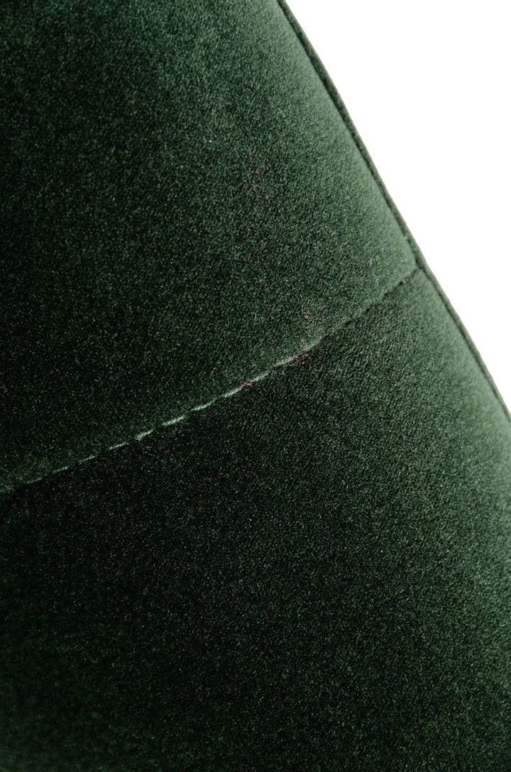 MELROSE JADE GREEN VELVET DINING CHAIR