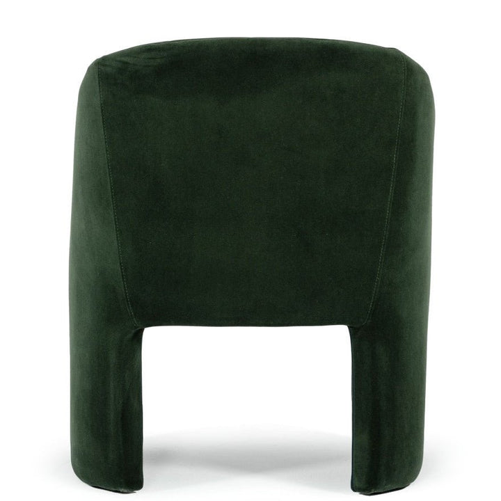 MELROSE JADE GREEN VELVET DINING CHAIR