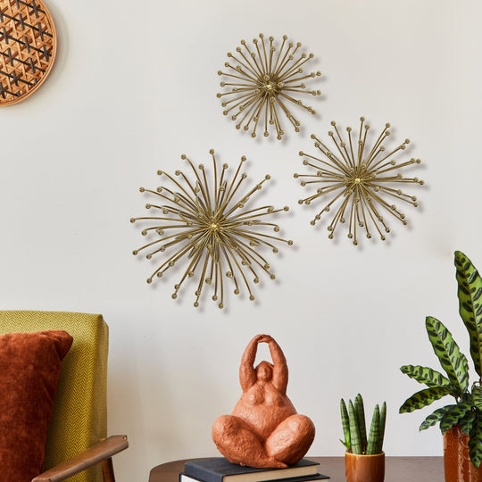 MOD BLOOMS METAL WALL DECOR | SET OF 3