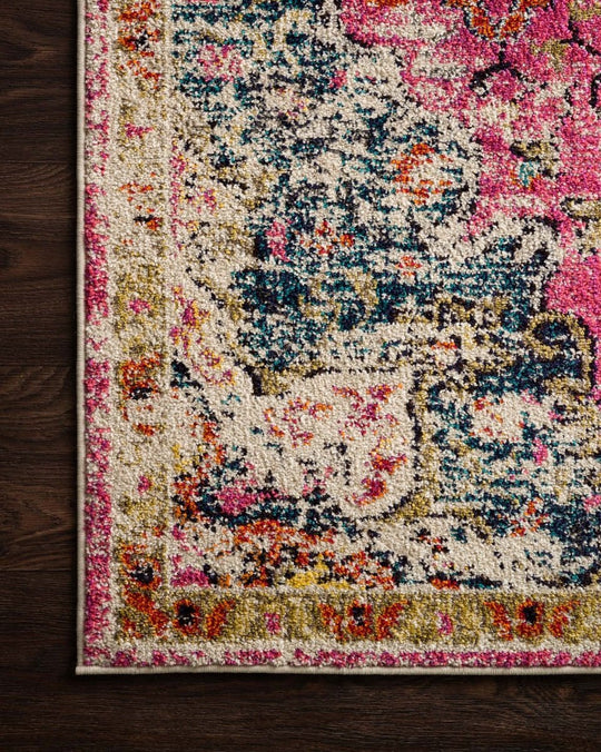 NADENKA RUG: PINK MULTI