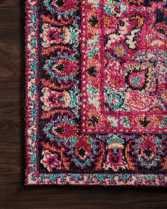 NADEZKA RUG: PINK, MIDNIGHT