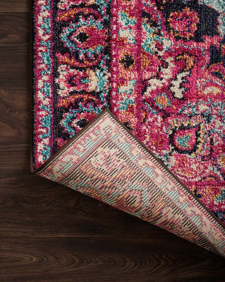 NADEZKA RUG: PINK, MIDNIGHT