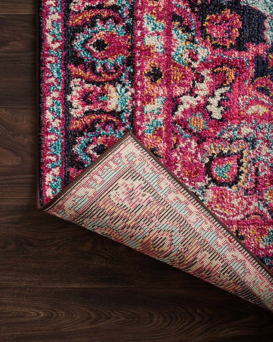 NADEZKA RUG: PINK, MIDNIGHT