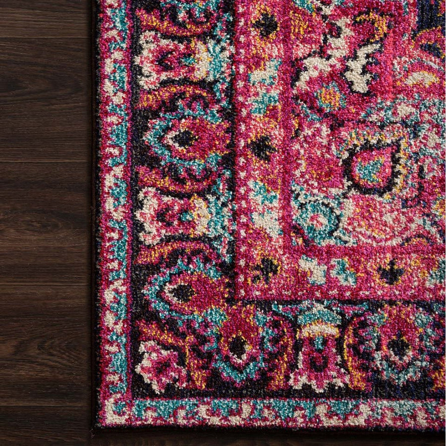 NADEZKA RUG: PINK, MIDNIGHT