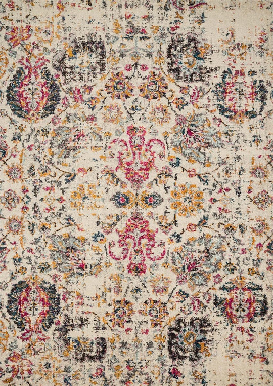 NADIA RUG: IVORY, MULTI