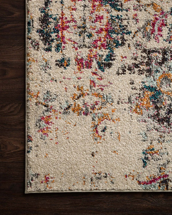 NADIA RUG: IVORY, MULTI