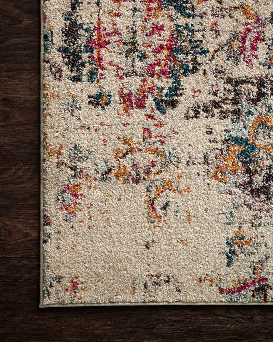 NADIA RUG: IVORY, MULTI