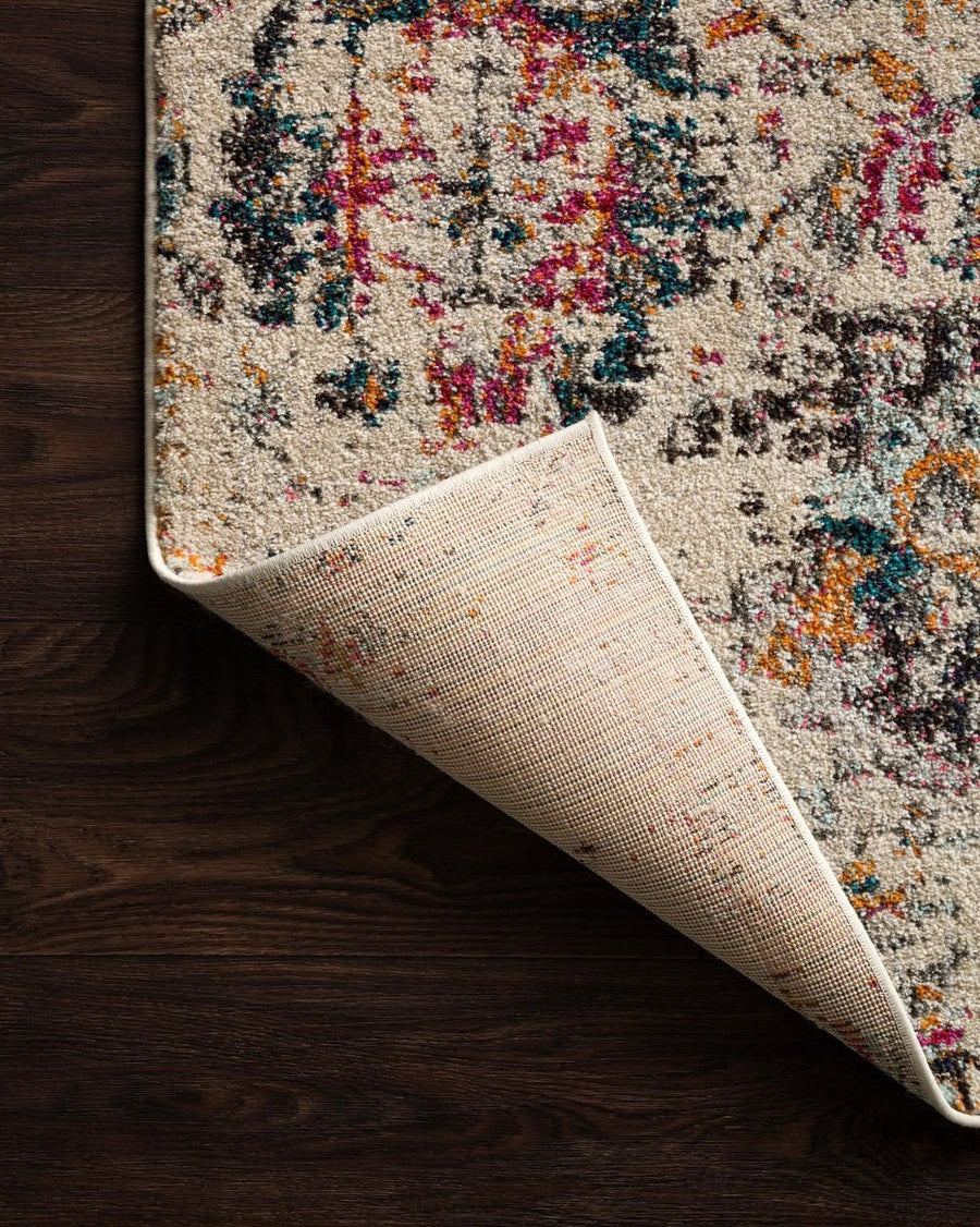 NADIA RUG: IVORY, MULTI