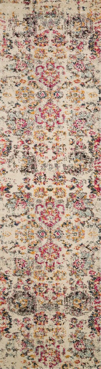 NADIA RUG: IVORY, MULTI