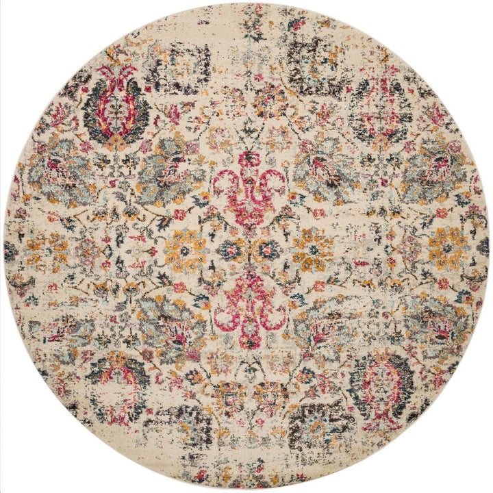 NADIA RUG: IVORY, MULTI
